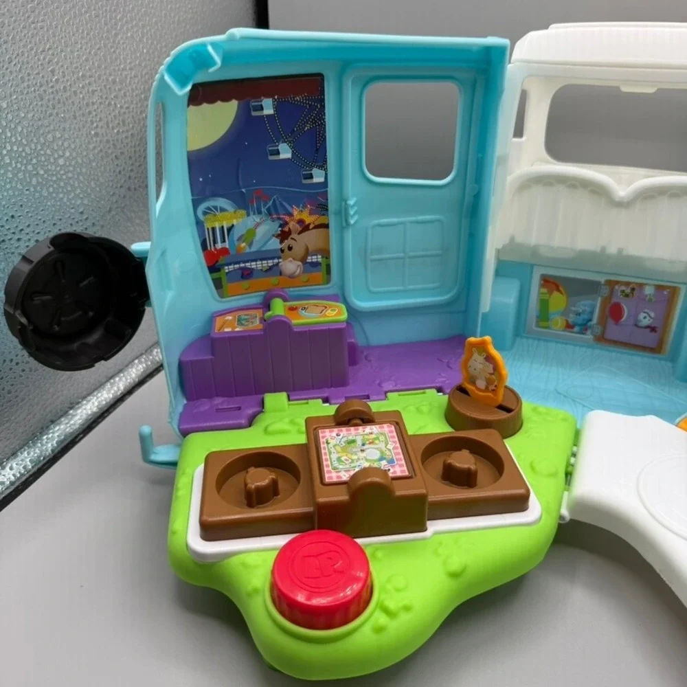 Fisher Price Little People Disney Toy Story 4 RV Camper 2015 NO PEOPLE-EUC